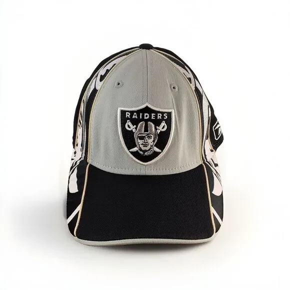 Reebok | Accessories | Reebok Raiders Hat Nfl Embroidered